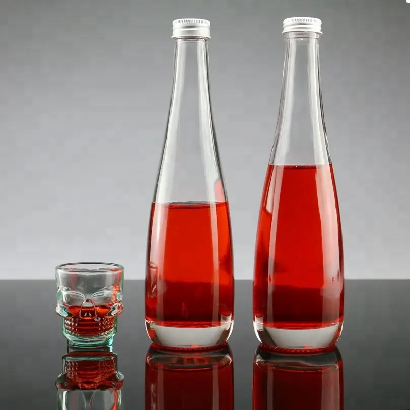 Maßge schneiderte High Flint Wasserglas flasche 350ml 500ml 750ml 1000ml für Mineral wasser flaschen