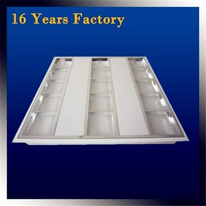 <strong>T8</strong> 4 X 36W Lamps With Aluminum Frame Surface Louver Fitting - Product Image 5