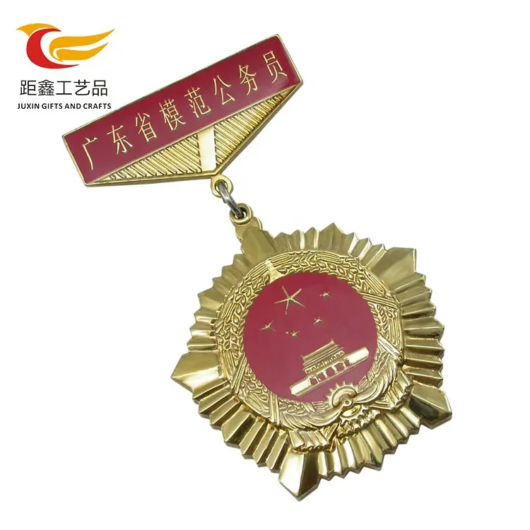 Venta caliente de color barato Premio Medallas de aleación de zinc medalla de metal