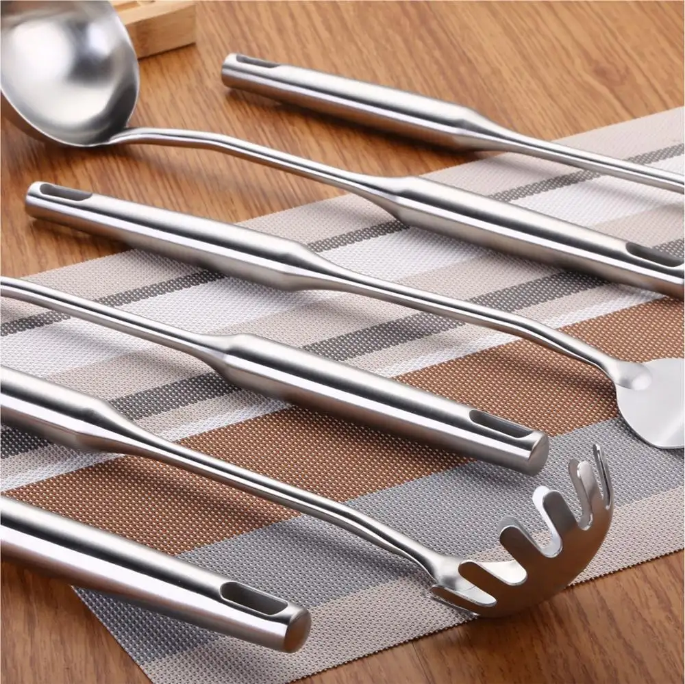 Utensílios de cozinha de aço inoxidável ss304, aço inoxidável de alta qualidade para cozinha