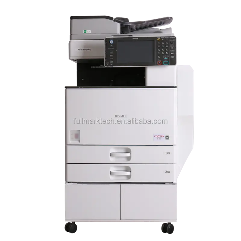 Máquina de fotocopiadora ricoh mp5002 usada A3, fotocopiadora negra
