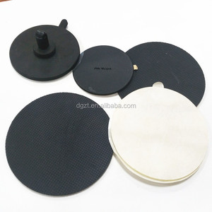 小型圆形粘性硅橡胶脚垫，带 3m 粘合剂背面 - Product Image 5