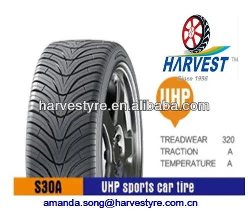 Neumático de coche deportivo 235/40R18, 245/40R18, 245/35R19 UHP tamaño del neumático -- Goldway