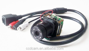 2MP星光IP摄像机1/2.8 "2.0MP，适用于索尼IMX327传感器 + 海思3518C数字信号处理器H.264摄像机模块板支持64G tf卡