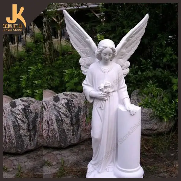 JK moderno inglese Tudor giardino angelo statua alta