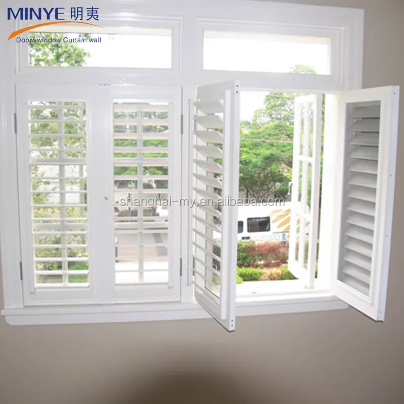 Offre Spéciale durable conception fenêtre volets fabriqués en chine/armoires de cuisine volets/volets en aluminium
