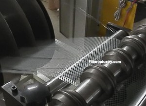 109mm Expanded Metal <strong>Mesh</strong> Production Line for Making air <strong>Filters</strong>