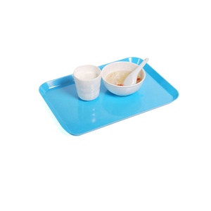 柔和的颜色长方形形状 15英寸三聚氰胺托盘食品托盘 - Product Image 3