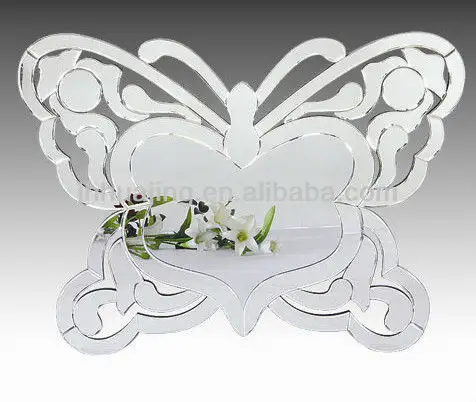 Mariposa decorativa de la Elegancia de Etche pared veneciano espejo para dirigido