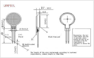 Taidacent 10*3.4mm 3V yuvarlak sikke masa Dc fırça küçük mikro kapsüllü elektrikli titreşimli titreşim motoru akıllı saat - Product Image 6