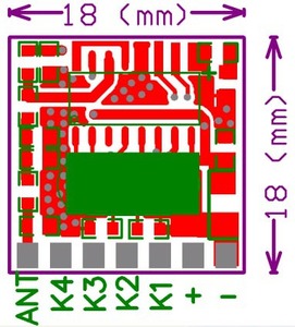 Taidacent DC 3V-24V 10MA 4CH Mini Senza Fili 433Mhz RF Wireless Remote Control 1527 Codice di Apprendimento modulo trasmettitore - Product Image 6