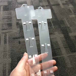 12 haken pp clip streifen für supermarkt display