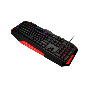 AIKUN Wired Membrane Gaming <strong>Keyboard</strong>-Rubber Switch-3 Color Adjustable Dynamic Backlit-4 Programmable Macro Keys-Multimedia - Product Image 5