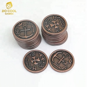Factory Free <strong>Sample</strong> Tabletop Gaming Metal <strong>Coin</strong> - Product Image 1