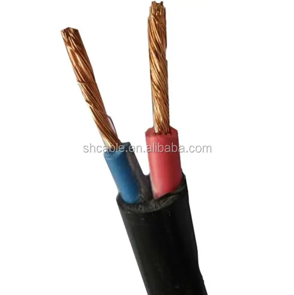 SJT SJTW cable aislado de PVC cable flexible con 2C 3C 4C