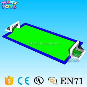 Outdoor <strong>Teambuilding</strong> interactive sport games inflatable soccer field with fence wall - Product Image 4