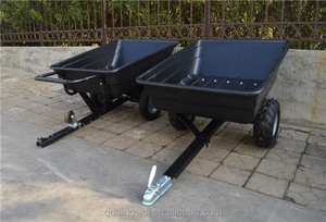 小型花园拖拉机 4 x 8英尺实用拖车
