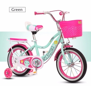 Nhà máy chu kỳ bán buôn đồ chơi đáng yêu nhiều màu công chúa bé trẻ em xe đạp trẻ em xe đạp - Product Image 5