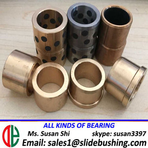 Tay áo S & S mang zgt6718 cupbsn10 ỐNg Lót 316 thép không gỉ giá H62 Brass Bronze Bush và miếng đệm đồng ỐNg Lót - Product Image 2