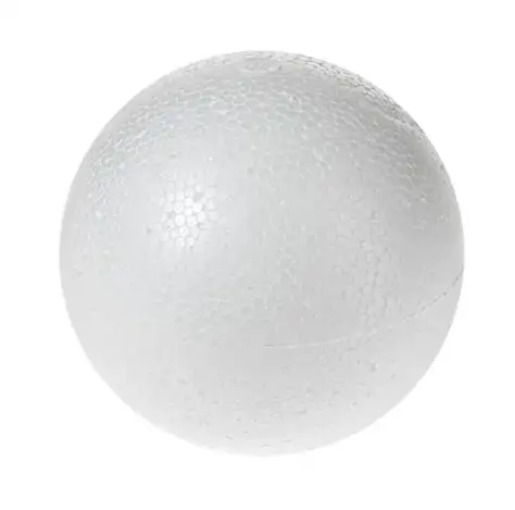 Commercio all'ingrosso di grandi dimensioni palline di polistirolo polistirolo schiuma palla per la decorazione Di Natale