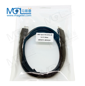Usb3.1 Type-C ชายไปยัง USB 3.0 Micro B ชายสายเคเบิลสำหรับฮาร์ดไดรฟ์การชาร์จอย่างรวดเร็ว1M Usb Type C ไปยังสายข้อมูล Micro B - Product Image 2