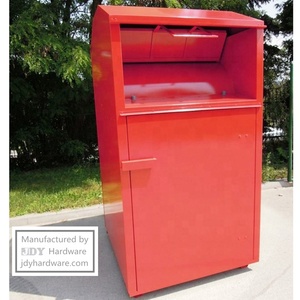 #1004 Large <strong>Garbage</strong> Bin <strong>Container</strong> Types of Environmental Sanitation Steel Used Clothes Storage Recycling Standing Structure