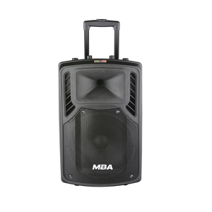 MBA 12'' Portable Music Sound <strong>Box</strong> / Trolley Speaker with Microphone for Party with USB,SD,<strong>MMC</strong>,BT,MP3,REC,WMA,FM,digital Display - Product Image 5