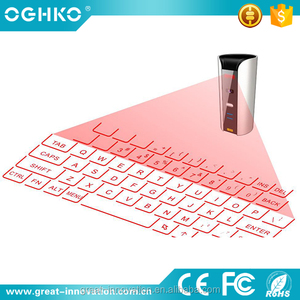 Portable pointe magique <span class=keywords><strong>cube</strong></span> sans fil virtuel high-tech laser clavier - Product Image 6