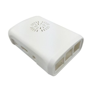 Pi Box-Carcasa de ABS con módulo de ventilador para Raspberry Pi 3, Raspberry Pi 2, Raspberry Pi Modelo b plus, disipador de calor de aluminio puro, 3 uds.