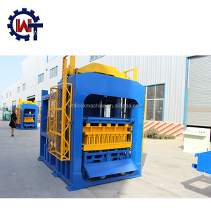 QT10-15 macchina automatica per la produzione di blocchi di calcestruzzo/macchina per mattoni di cemento/macchina per blocchi cavi