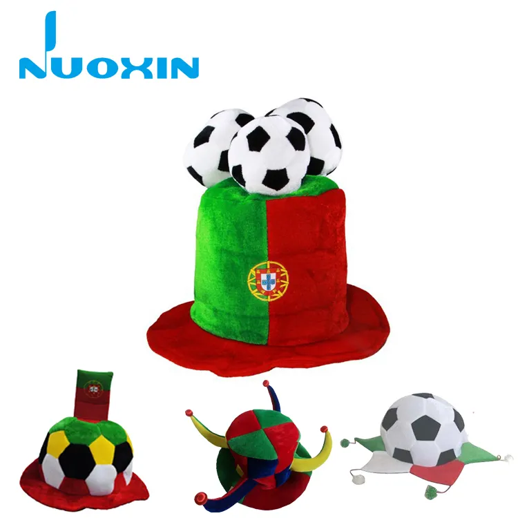 Nuoxin-Gorra de fútbol con diseño de bandera de portugal, gorro personalizado