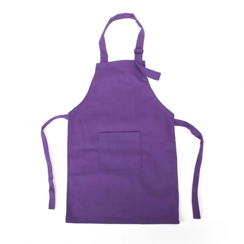 Delantal de lona de algodón profesional para niños y adultos, delantal de cocina personalizado, estampado negro, ropa de cocina para hornear