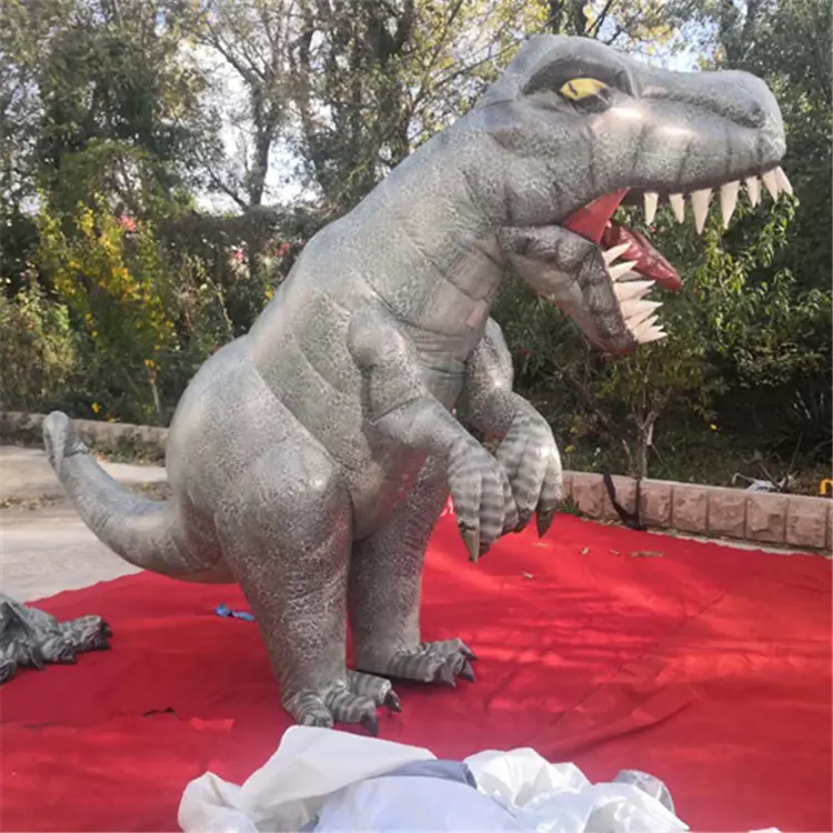 Night club party suit funny riding animal inflatable dinosaur trex costume adult dinosaur costume inflatable for city parade