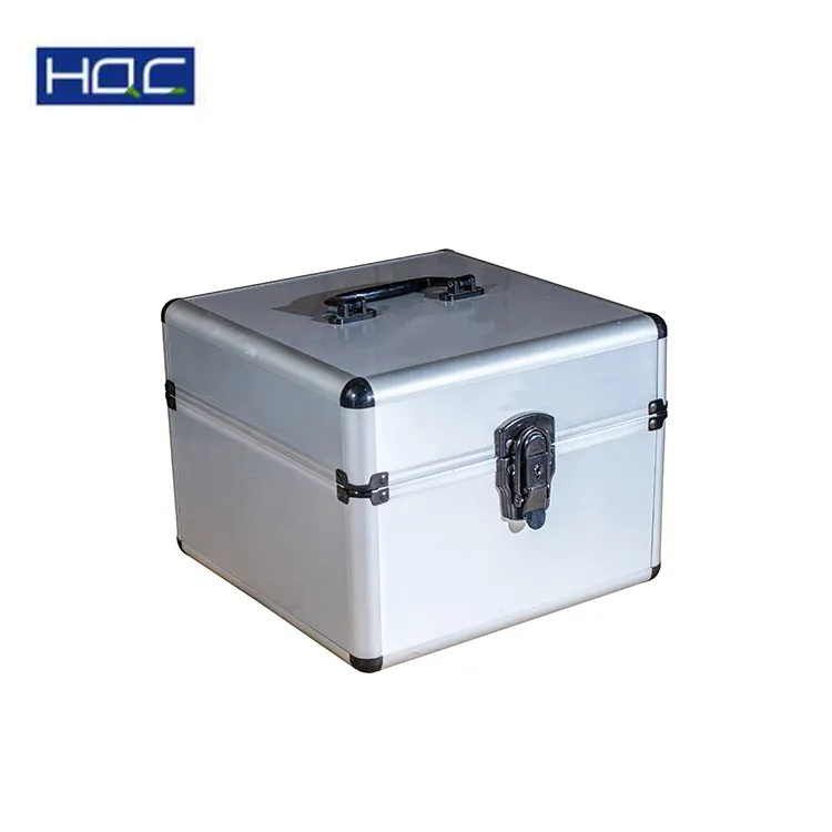 Kunden spezifischer Aluminium-Schutz koffer mit Transport koffer Aufbewahrung sbox CD-Flight case mit Schaumstoff
