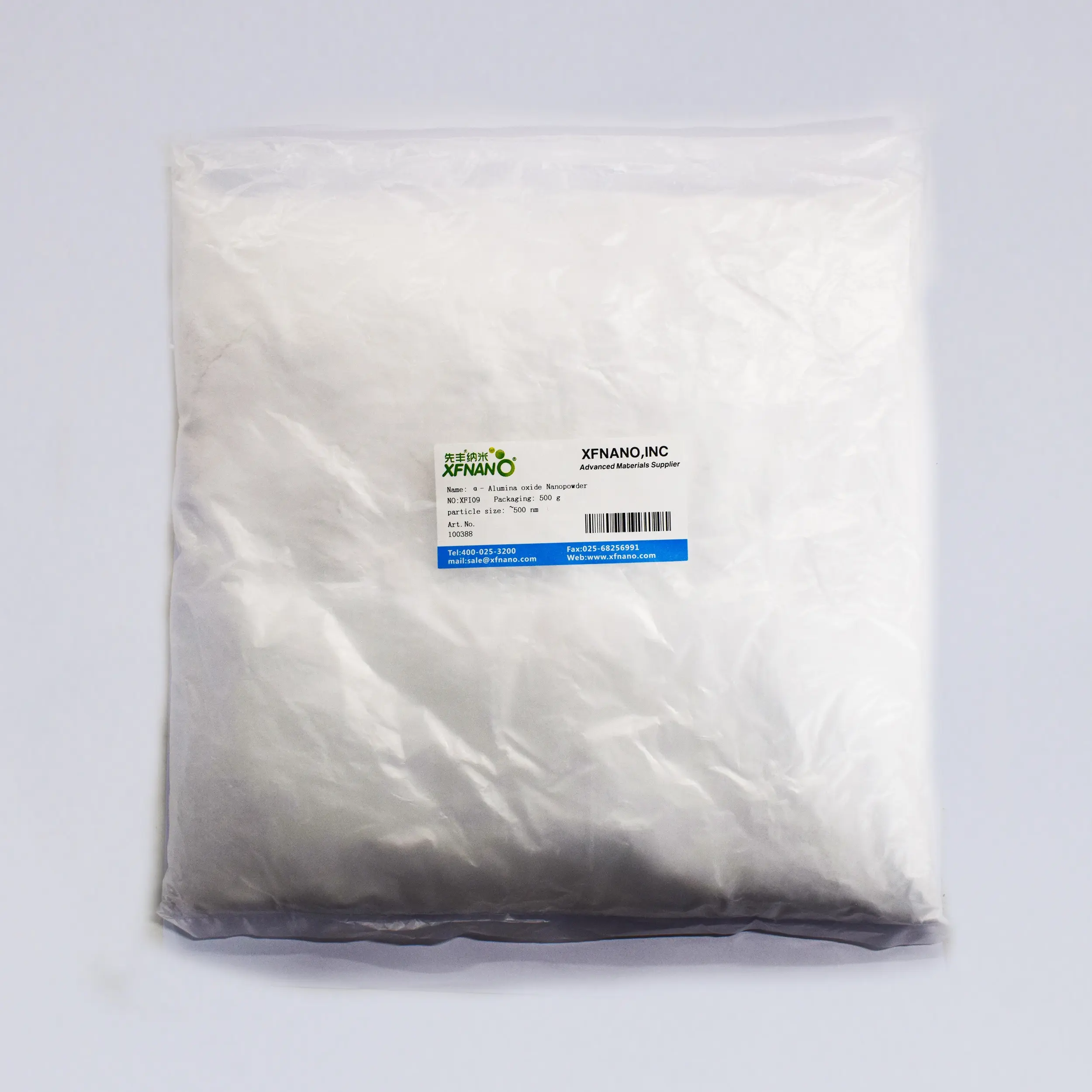 Prezzo di fabbrica 150-500nm Nano alfa polvere di allumina Al2O3 nanoparticelle nanoparticelle di ossido di alluminio per catalizzatori