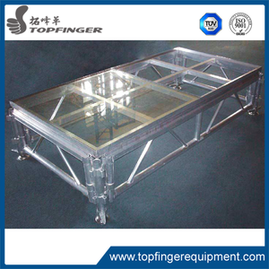 Giá Rẻ Giá Ngoài Trời Di Động Buổi Hòa Nhạc Đám Cưới Sàn Nhảy Trong Suốt <span class=keywords><strong>Plexiglass</strong></span> Kính Acrylic Giai Đoạn Nền Tảng Bơi Hồ Bơi - Product Image 4