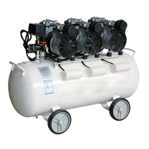 נמוך רעש <span class=keywords><strong>oli</strong></span> משלוח 24L טנק 8bar 1.6CFM 50L /min שקט שיניים 600W אוויר מדחס