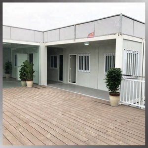 豪华模块化公寓楼 20 英尺可堆叠预制集装箱住宅