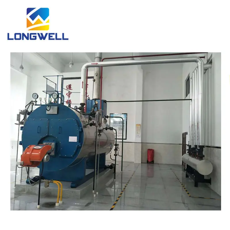Longwell-hervidor de vapor de Gas, Horizontal, buena serie WNS, precio