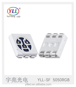 Yuliang 5050G RGB 0.2W 0.5W Small Power High Performance SMD <strong>LED</strong> EPISTAR Chips Tri-proof Series for Neon Linear Strips - Product Image 2