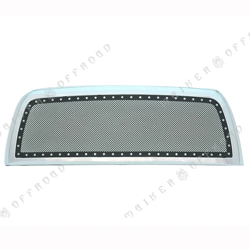 Cromo Acero inoxidable malla de alambre empaquetado parrillas para Dodge Ram 2500 3500 repuestos 2010-2012