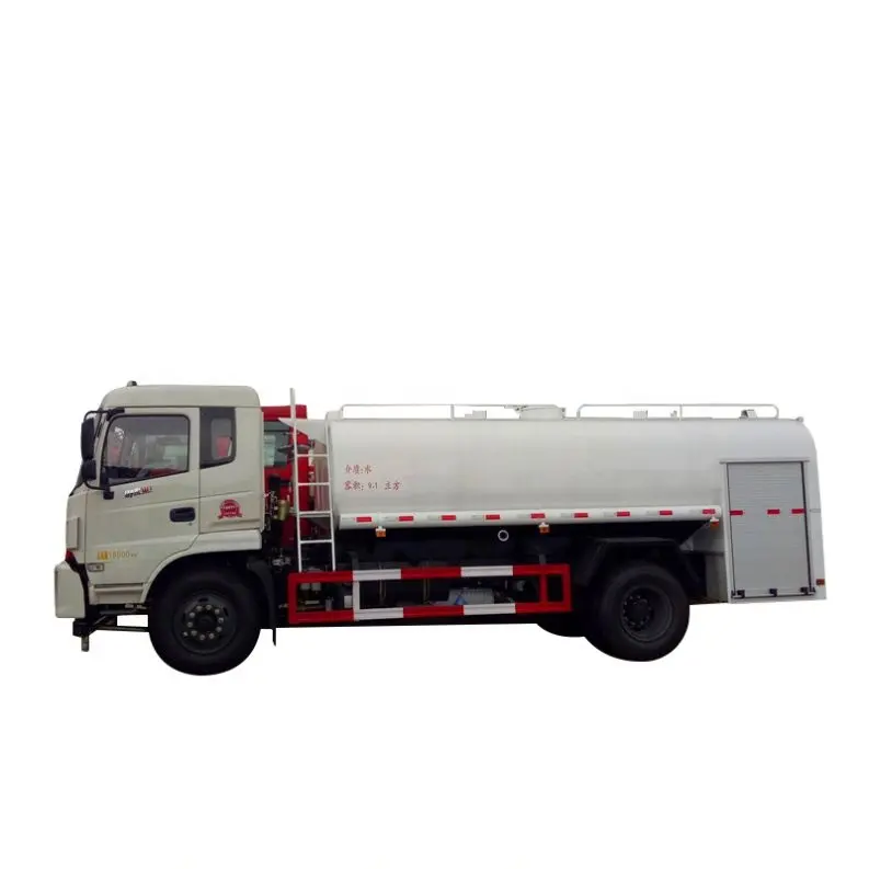 RHD 15t 4x 2 شاحنة نقل النفط الوقود خزانات الشاحنات حجم