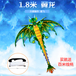 美丽的飞行3D恐龙风筝恐龙三维翼龙风筝