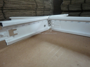 用于声学吊顶的悬吊吊顶T格栅平面白T条 - Product Image 6