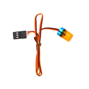 9*15mm Orange Multi-Function Circular Ultra <strong>Bright</strong> <strong>RC</strong> Car LED Lamp Rotating Light with Strobing-Blasting Flashing Fast-Slow - Product Image 2
