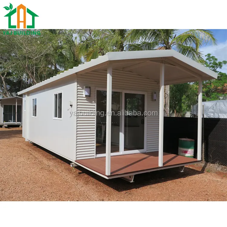 Fabriek Op Maat Snelle Montage Oma Flat Tuin Cabine Outdoor Home Camping China Modulaire Huis Voor Australië Marketing