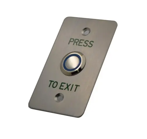 Puerta de acero inoxidable Salida Botón de liberación para el Control de acceso de puerta liberación botón salida interruptor