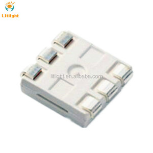 באיכות גבוהה טייוואן Epistar Epileds סנאן שבב PLCC6 3 ב 1 דיודה SMD5050 0.2W <span class=keywords><strong>5050</strong></span> <span class=keywords><strong>SMD</strong></span> LED כחול 440nm 450nm 460nn 470nm PLCC-6