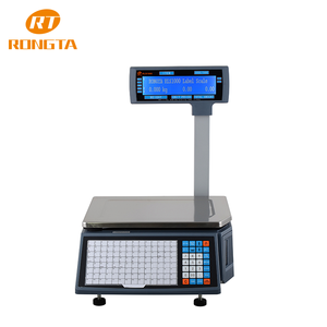 Rongta rls1000 rls1100 etiqueta de códigos de barras, balanças de pesagem digital, suporte para computador de conexão