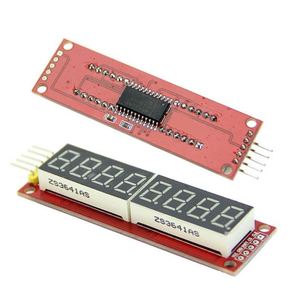 MAX7219 8 Digit Led-anzeige 7 Segment Digital Rohr SPI Steuer Modul Für Raspberry Pi 5 V 3,3 V Mikrocontroller - Product Image 1